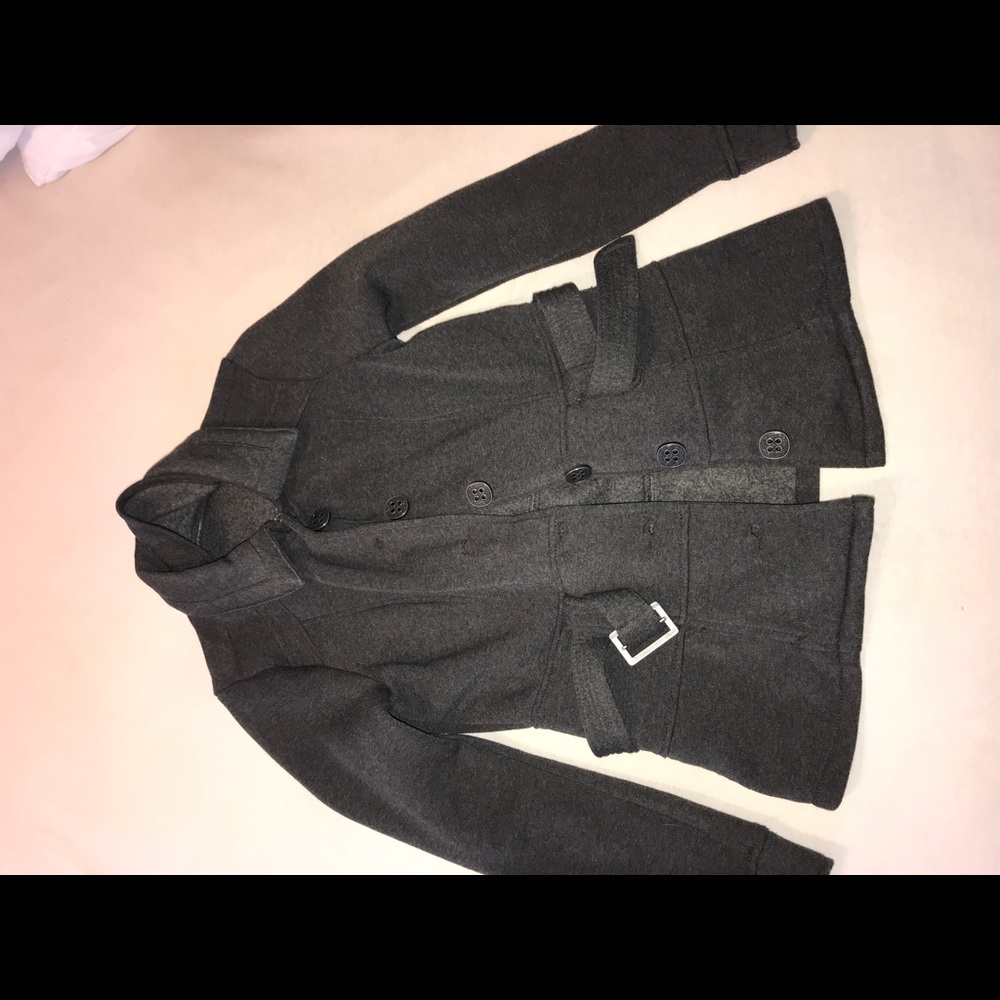 Grey coat
